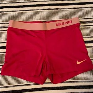 Nike Pro compression shorts